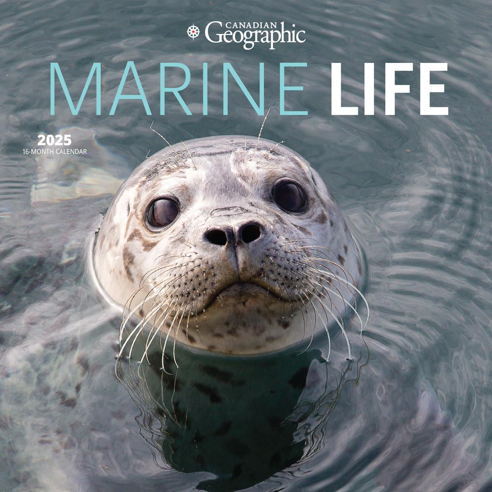 2025 Canadian Geographic Marine Life Calendar